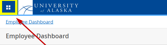screenshot of UA online menu